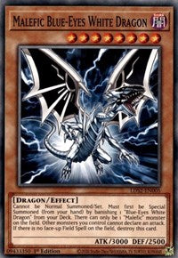 Malefic Blue-Eyes White Dragon [LDS2-EN005] Common | Devastation Store