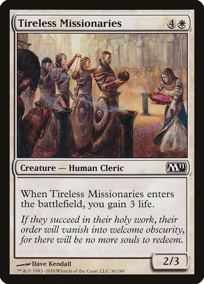 Tireless Missionaries [Magic 2011] | Devastation Store