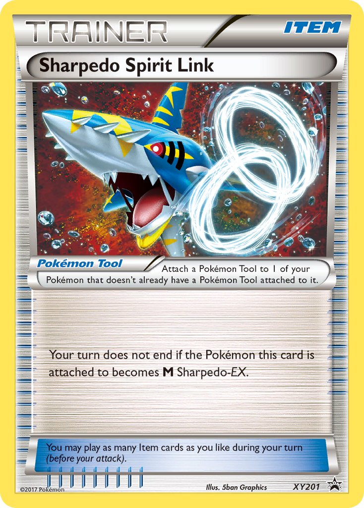 Sharpedo Spirit Link (XY201) [XY: Black Star Promos] | Devastation Store