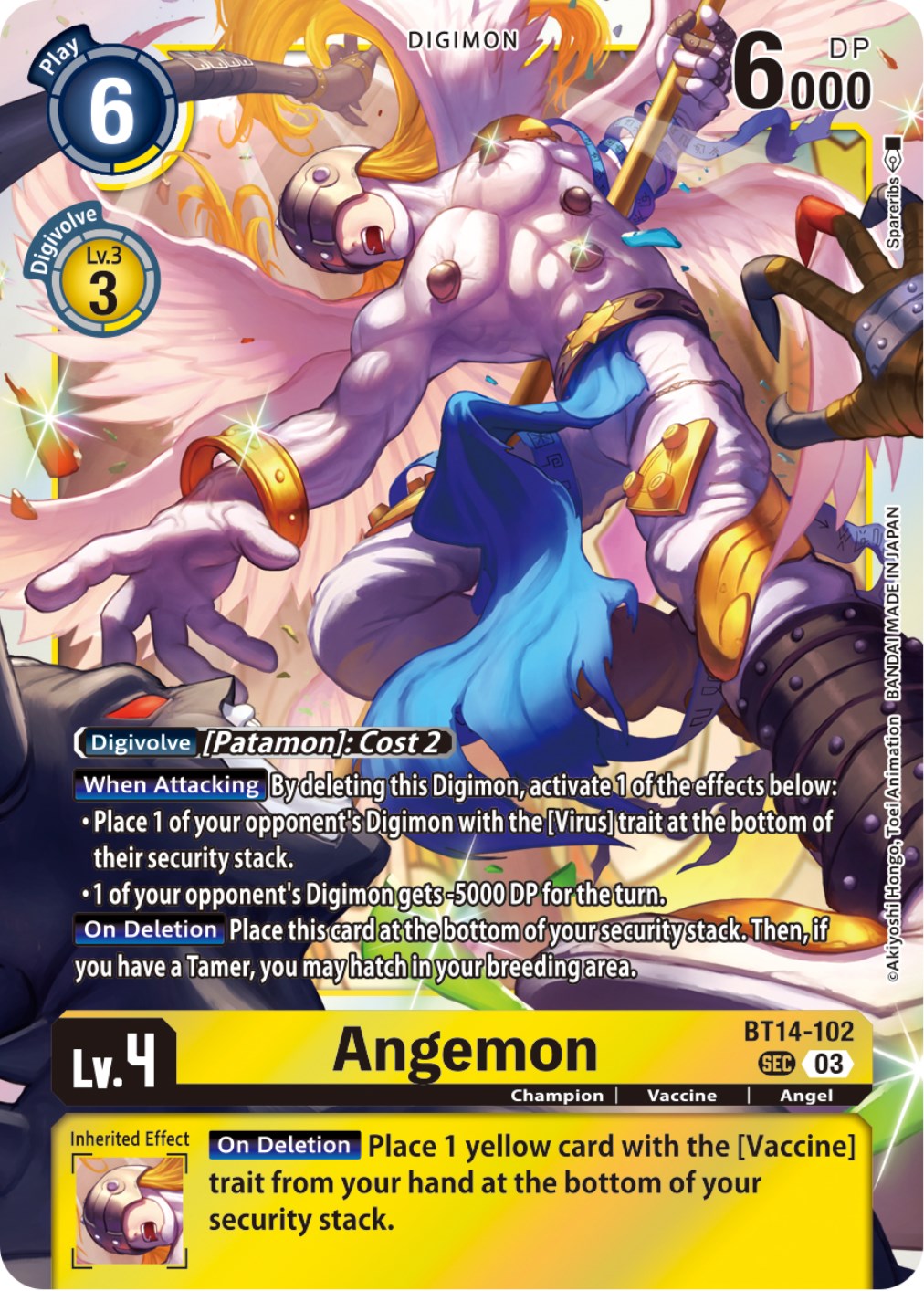 Angemon [BT14-102] [Blast Ace] | Devastation Store