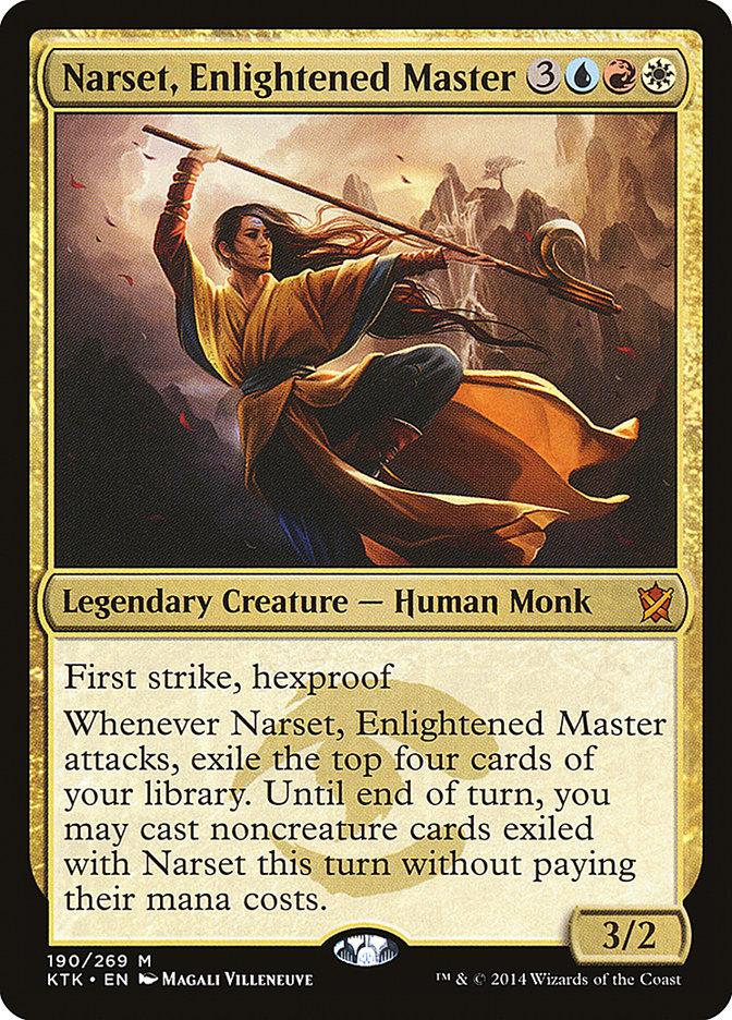 Narset, Enlightened Master [Khans of Tarkir] | Devastation Store