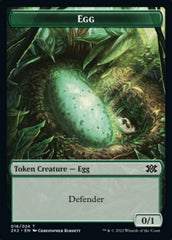 Egg // Eldrazi Scion Double-sided Token [Double Masters 2022 Tokens] | Devastation Store