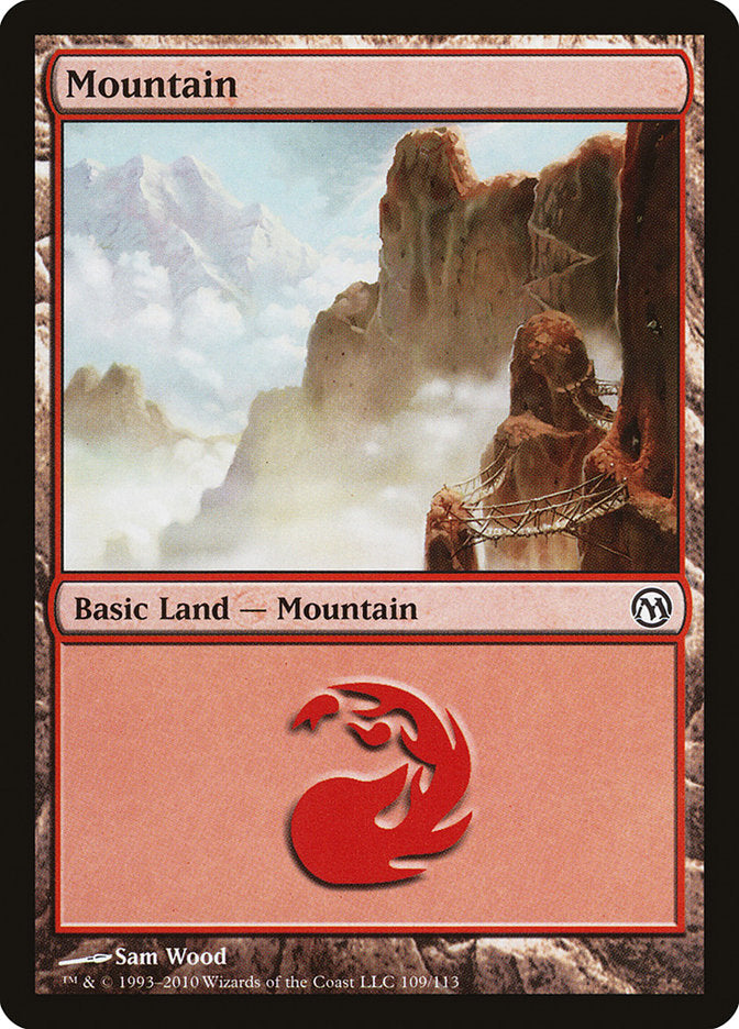 Mountain (109) [Duels of the Planeswalkers] | Devastation Store