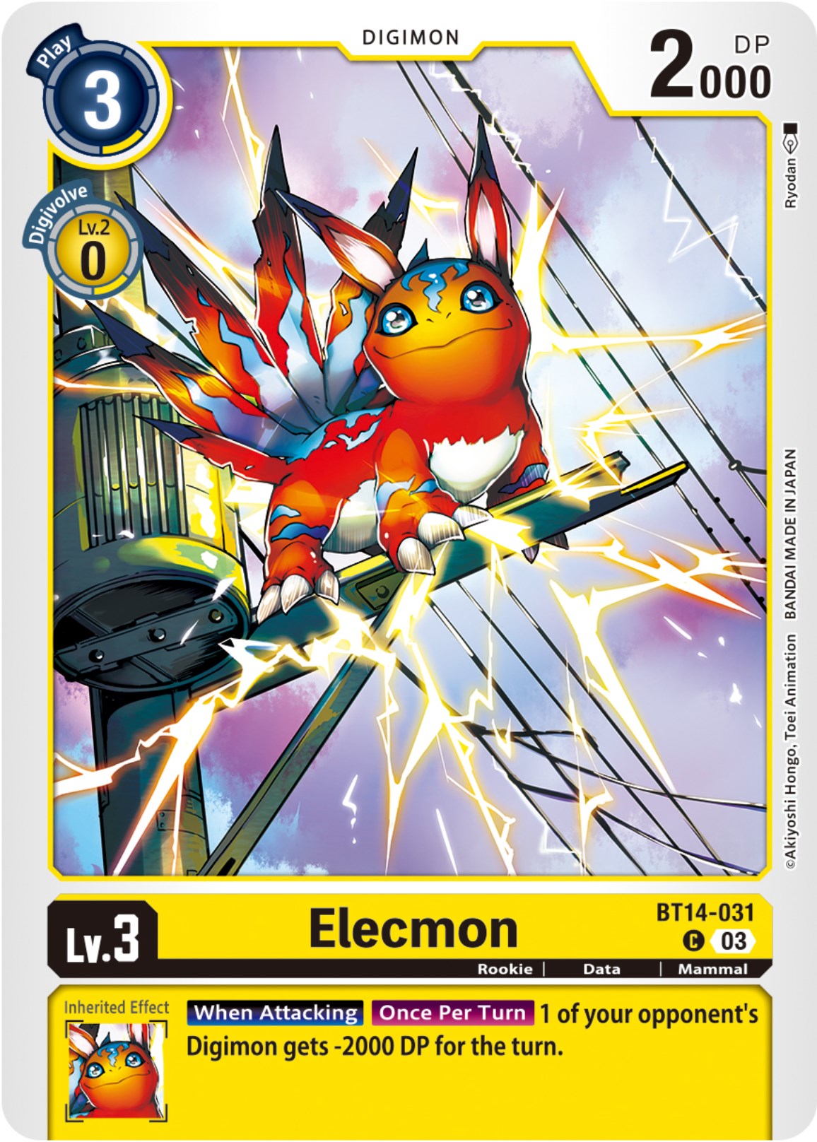 Elecmon [BT14-031] [Blast Ace] | Devastation Store