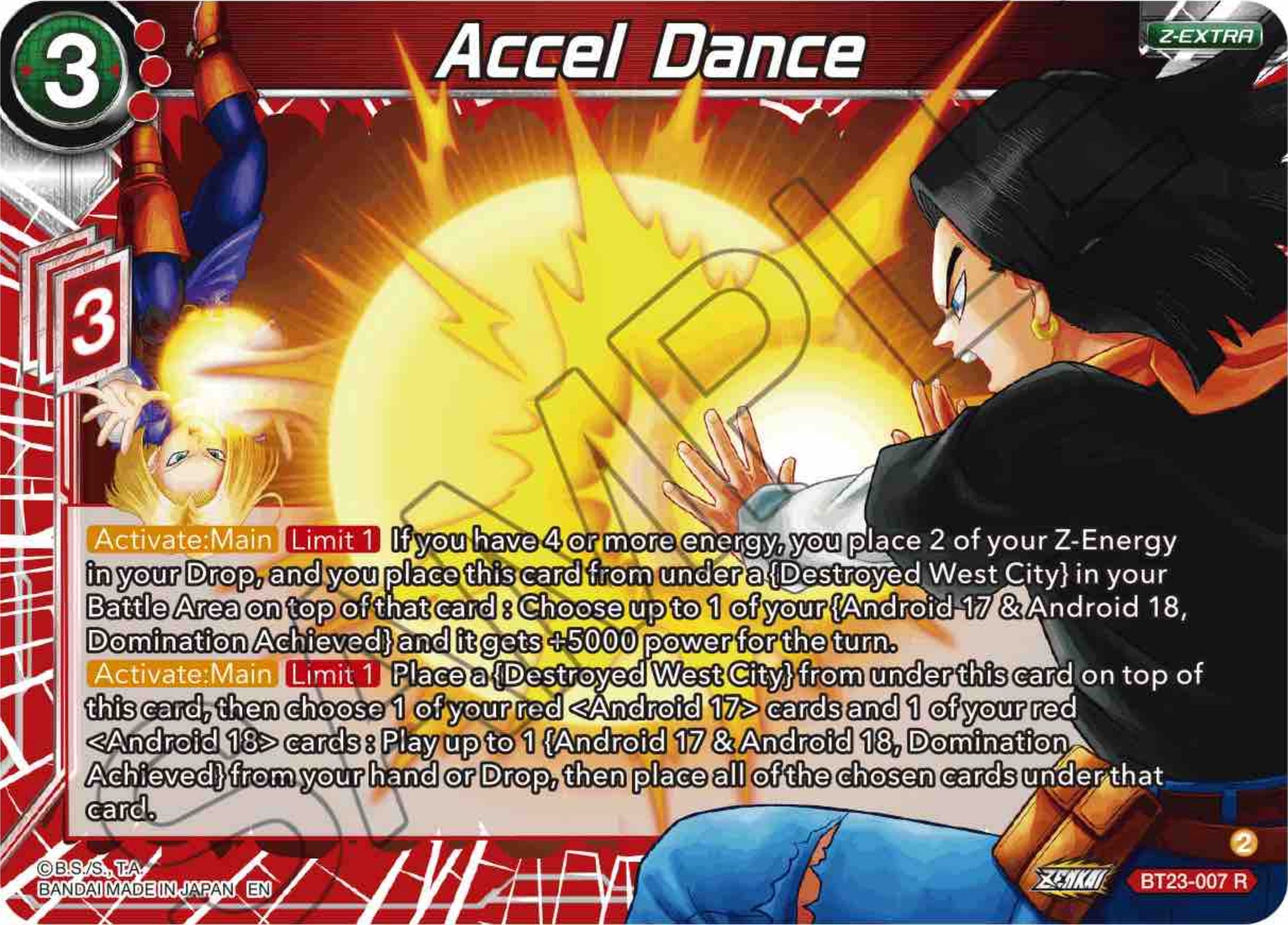 Accel Dance (BT23-007) [Perfect Combination] | Devastation Store