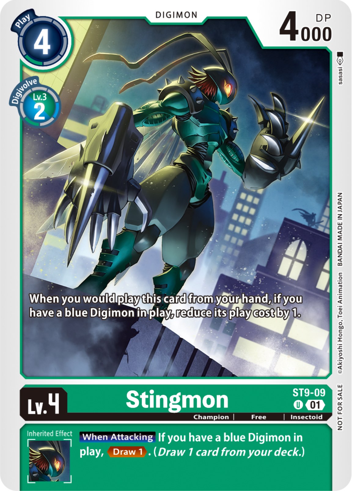 Stingmon [ST9-09] (NYCC 2023 Demo Deck) [Starter Deck: Ultimate Ancient Dragon] | Devastation Store