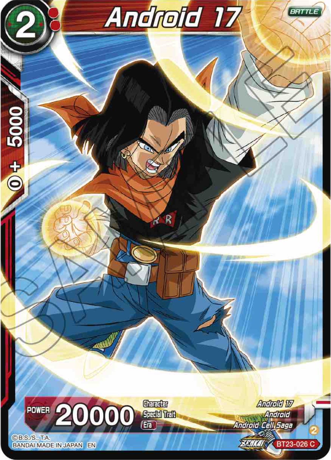 Android 17 (BT23-026) [Perfect Combination] | Devastation Store