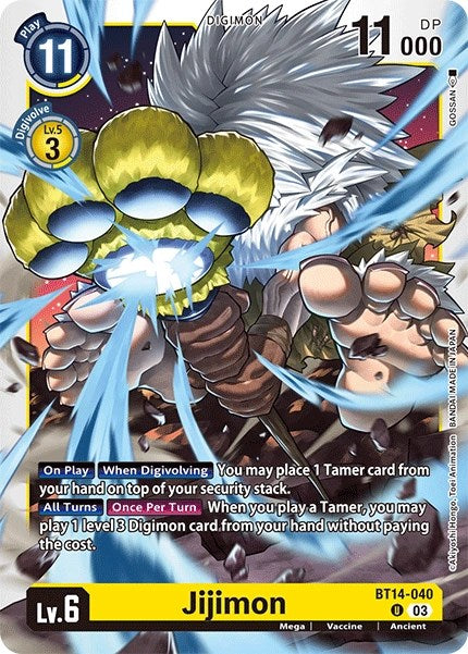 Jijimon [BT14-040] [Blast Ace] | Devastation Store