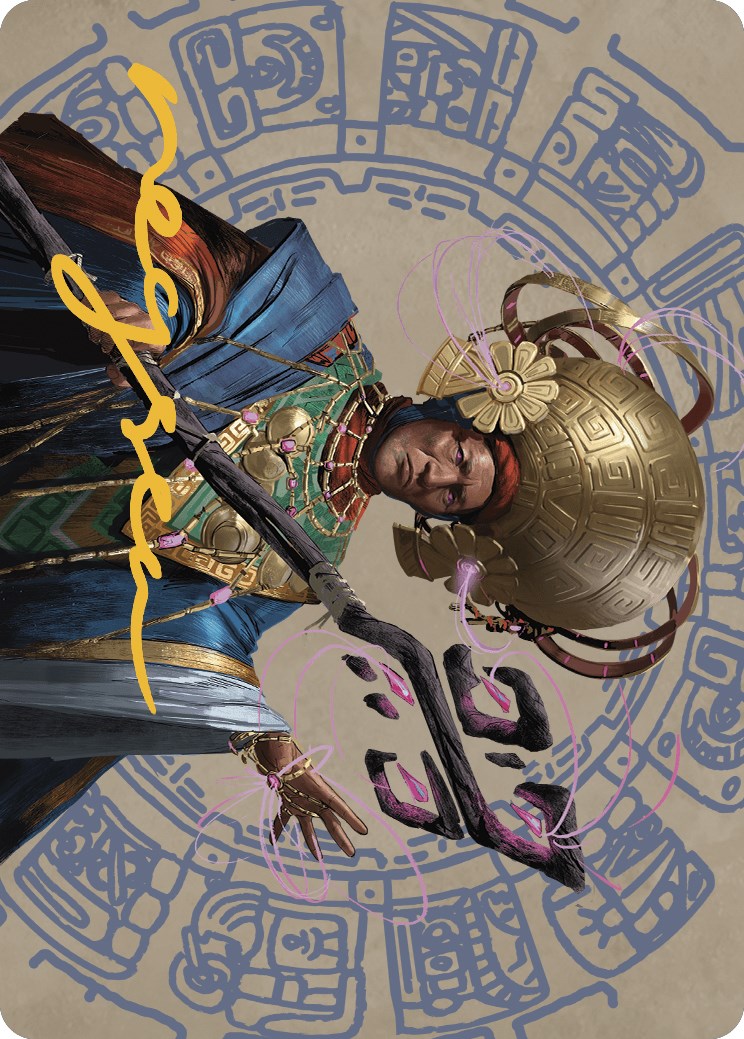 Akal Pakal, First Among Equals Art Card (46/81) (Gold-Stamped Signature) [The Lost Caverns of Ixalan Art Series] | Devastation Store