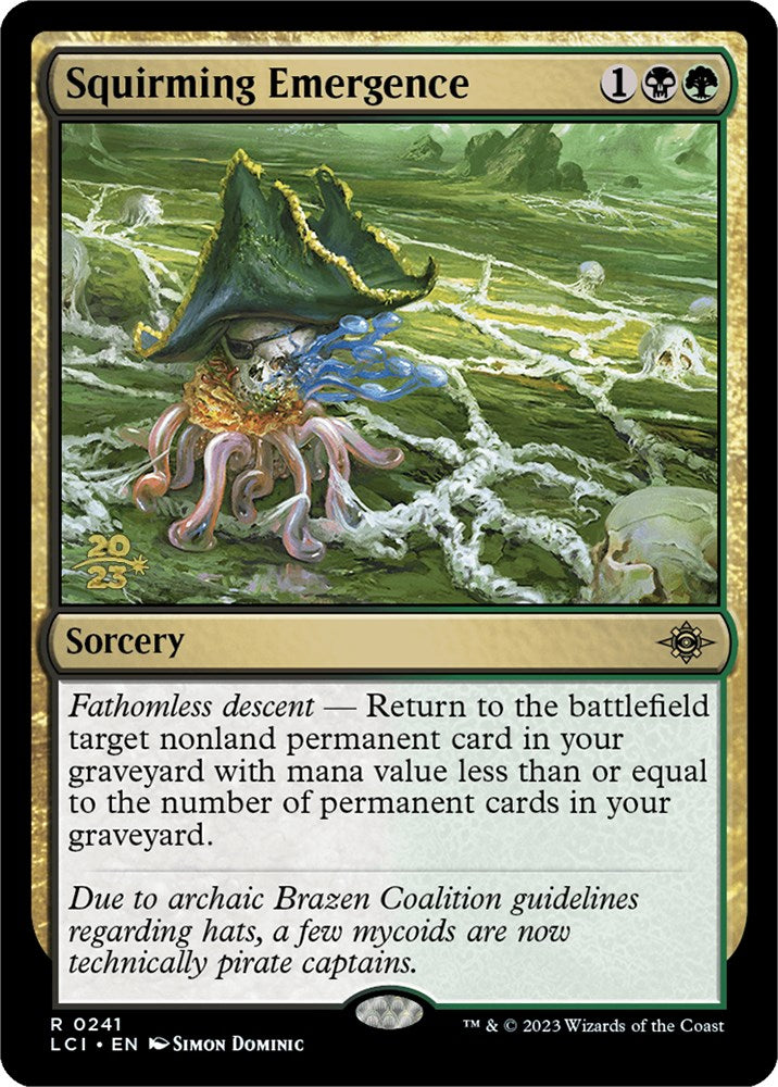 Squirming Emergence [The Lost Caverns of Ixalan Prerelease Cards] | Devastation Store