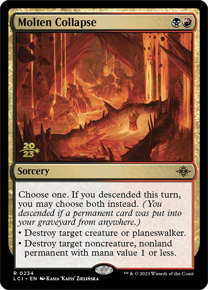 Molten Collapse [The Lost Caverns of Ixalan Prerelease Cards] | Devastation Store