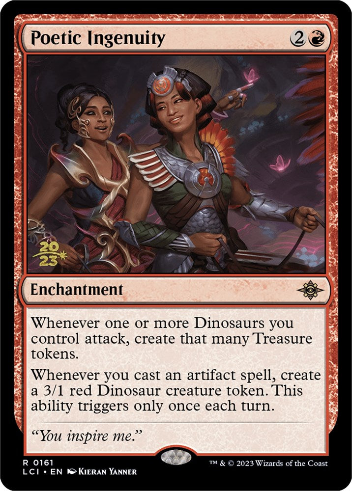 Poetic Ingenuity [The Lost Caverns of Ixalan Prerelease Cards] | Devastation Store