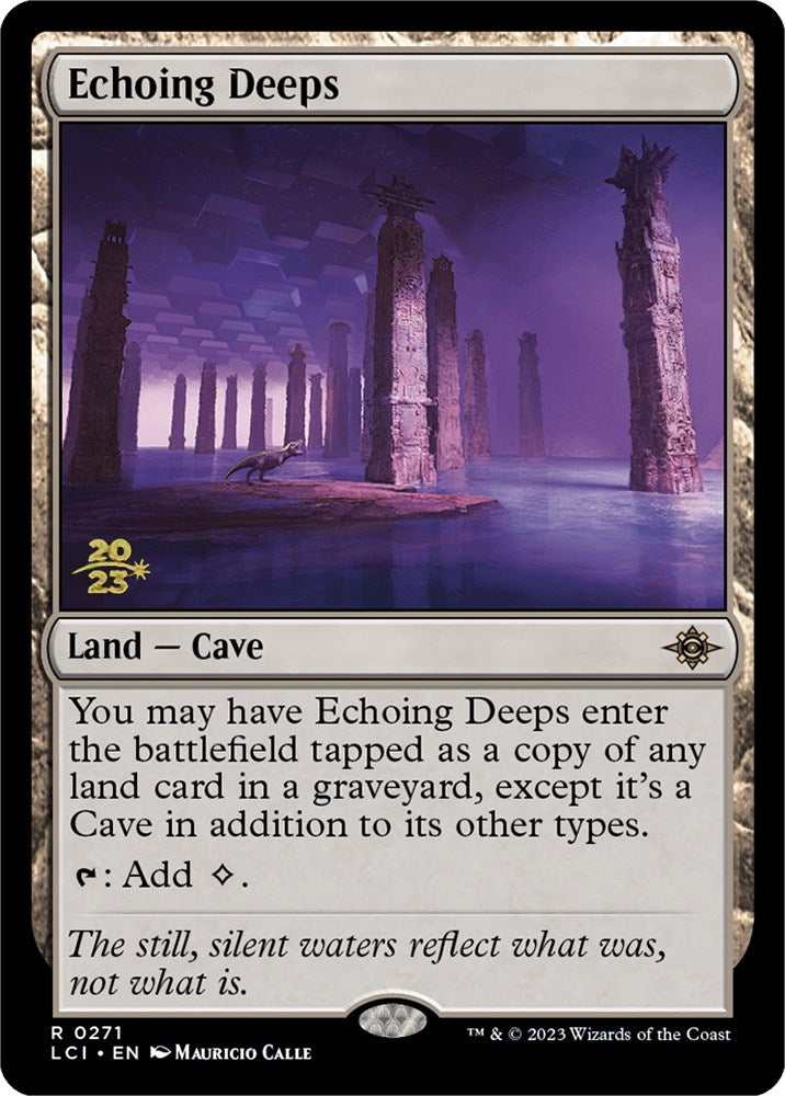 Echoing Deeps [The Lost Caverns of Ixalan Prerelease Cards] | Devastation Store
