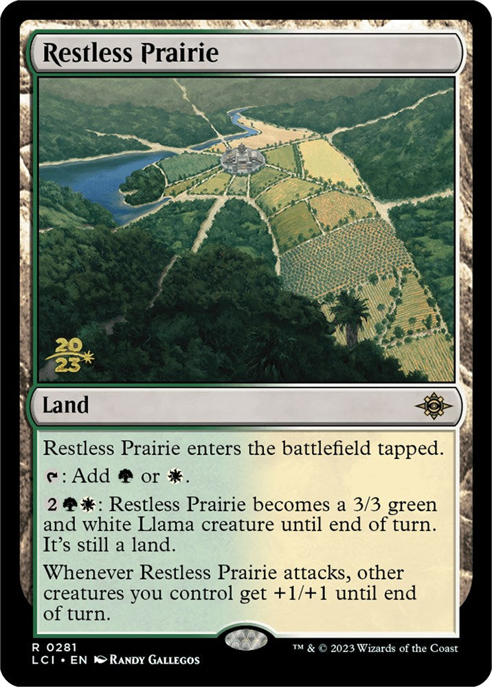 Restless Prairie [The Lost Caverns of Ixalan Prerelease Cards] | Devastation Store