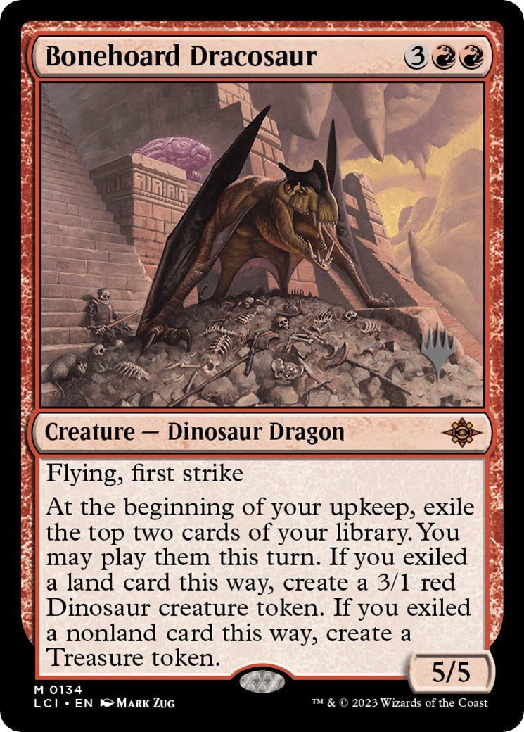 Bonehoard Dracosaur (Promo Pack) [The Lost Caverns of Ixalan Promos] | Devastation Store