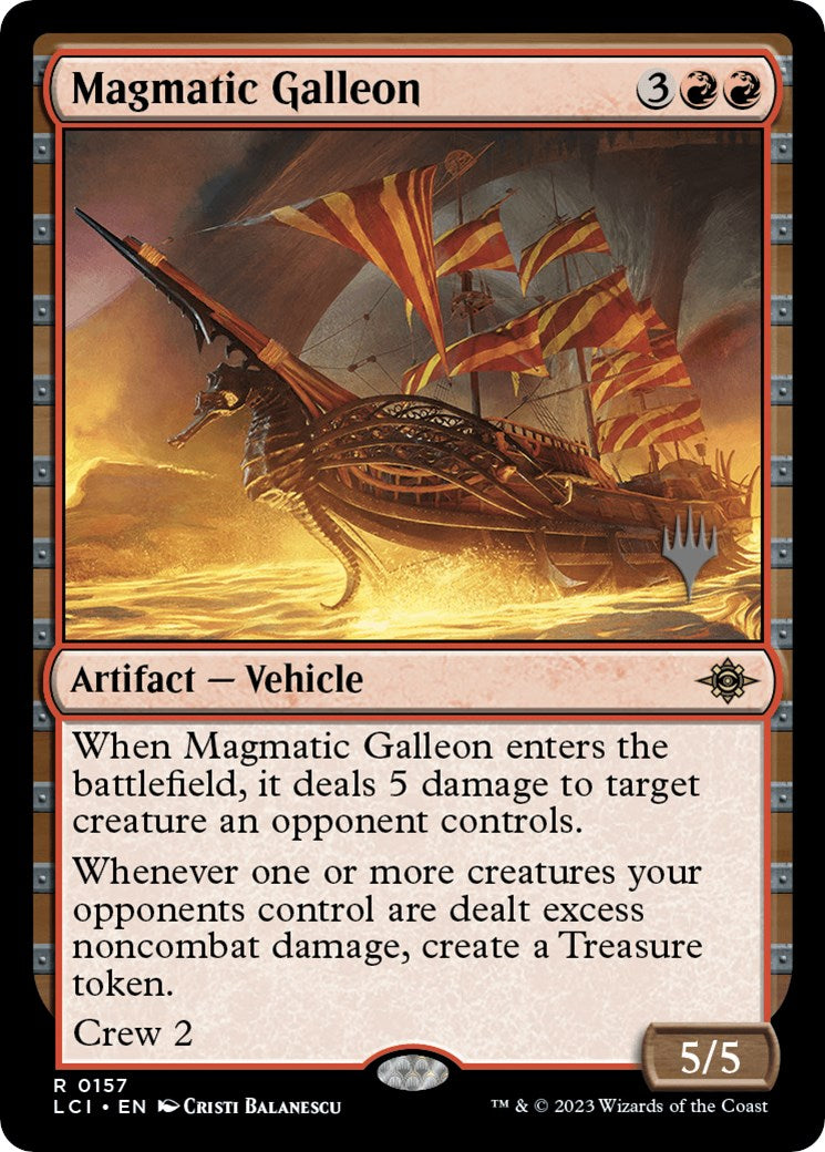 Magmatic Galleon (Promo Pack) [The Lost Caverns of Ixalan Promos] | Devastation Store