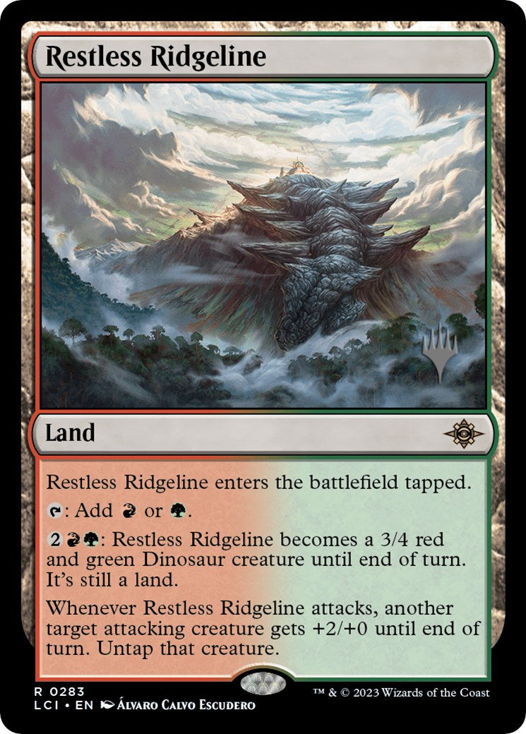 Restless Ridgeline (Promo Pack) [The Lost Caverns of Ixalan Promos] | Devastation Store