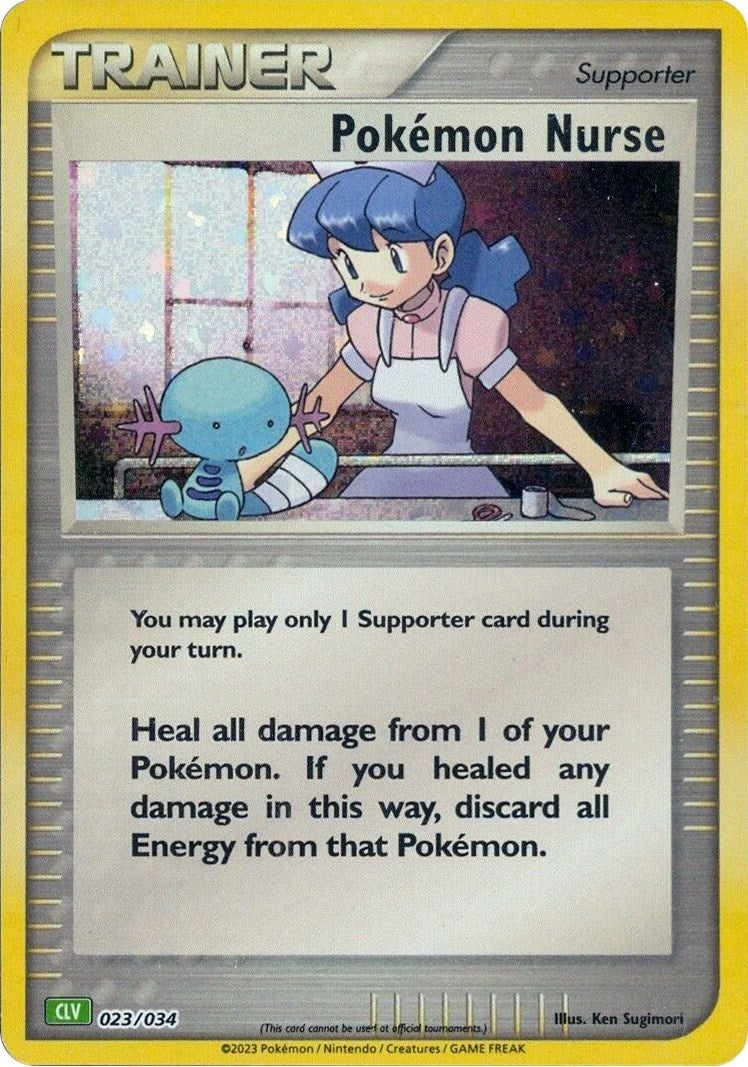 Pokemon Nurse (023/034) [Trading Card Game Classic] | Devastation Store
