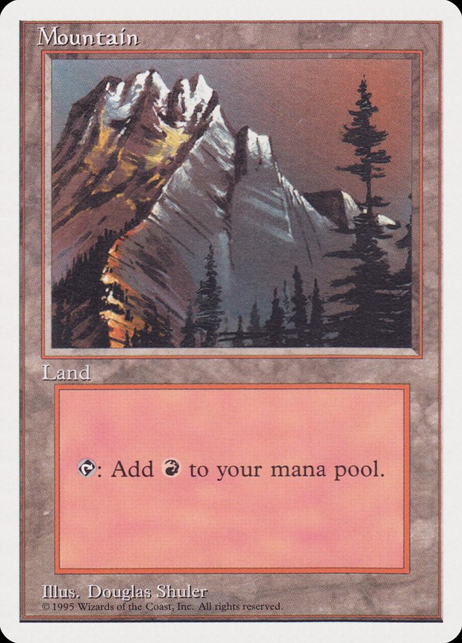 Mountain (Red Sky in the Top Right) [Rivals Quick Start Set] | Devastation Store