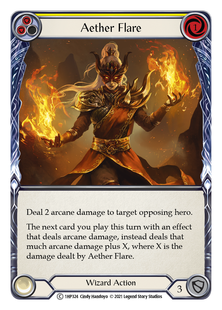 Aether Flare (Yellow) [1HP324] | Devastation Store