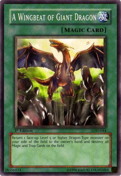 A Wingbeat of Giant Dragon [LOD-044] Common | Devastation Store