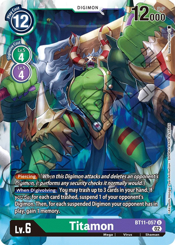 Titamon [BT11-057] [Dimensional Phase] | Devastation Store