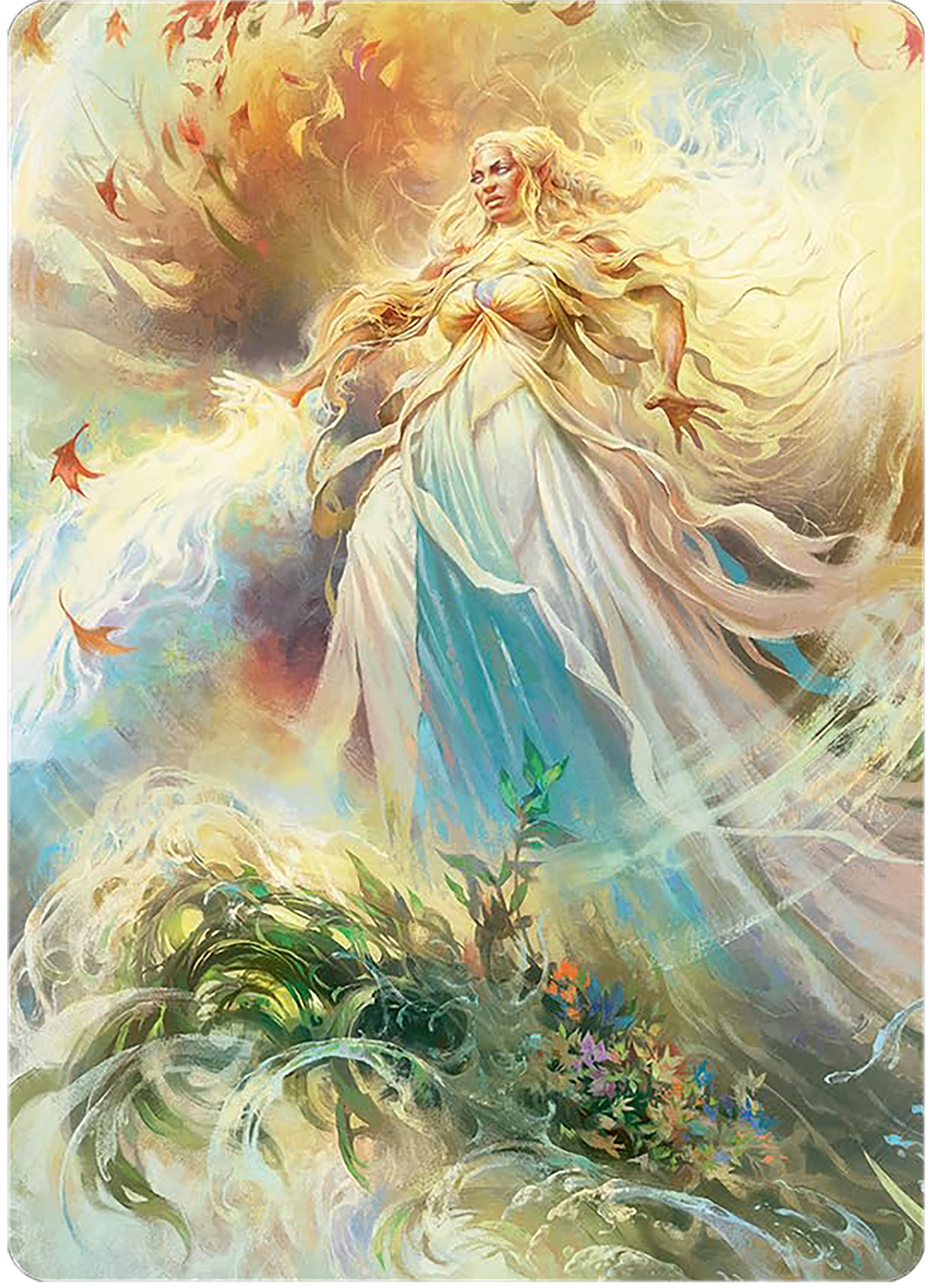 Galadriel, Light of Valinor Art Card [The Lord of the Rings: Tales of Middle-earth Art Series] | Devastation Store