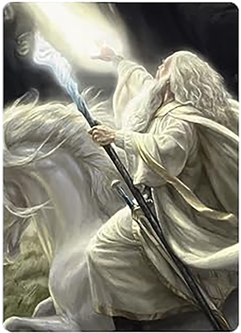 Gandalf of the Secret Fire Art Card [The Lord of the Rings: Tales of Middle-earth Art Series] | Devastation Store