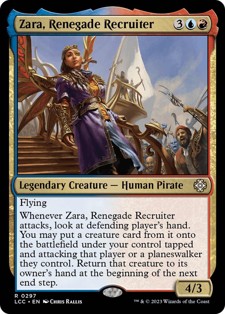 Zara, Renegade Recruiter [The Lost Caverns of Ixalan Commander] | Devastation Store