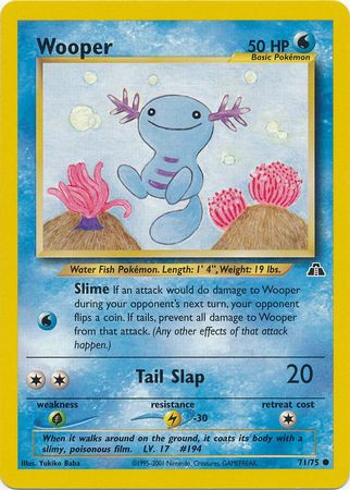 Wooper (71/75) [Neo Discovery Unlimited] | Devastation Store