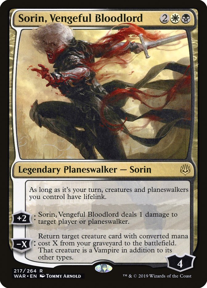 Sorin, Vengeful Bloodlord [War of the Spark] | Devastation Store
