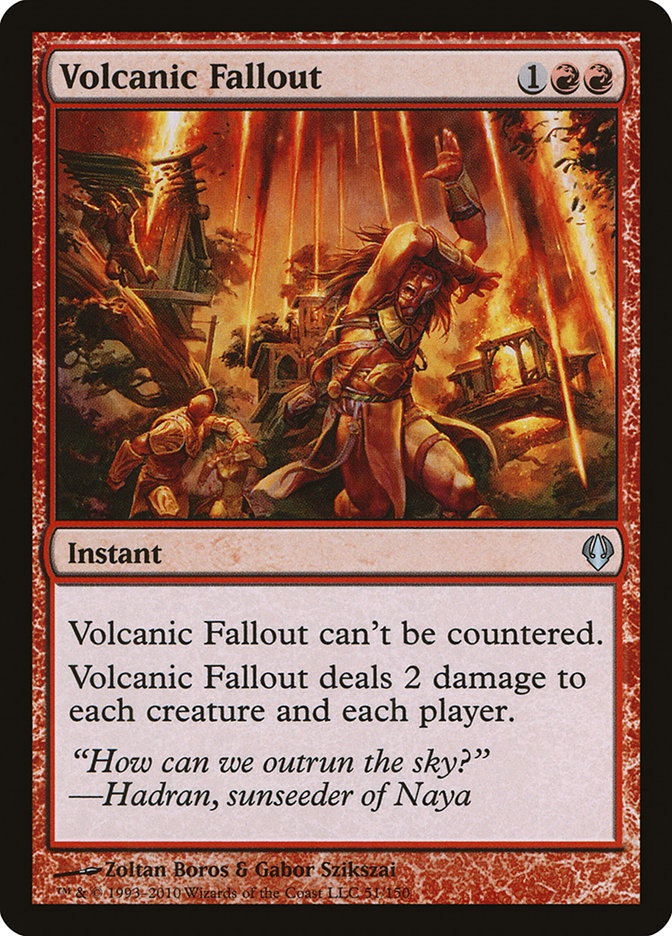 Volcanic Fallout [Archenemy] | Devastation Store
