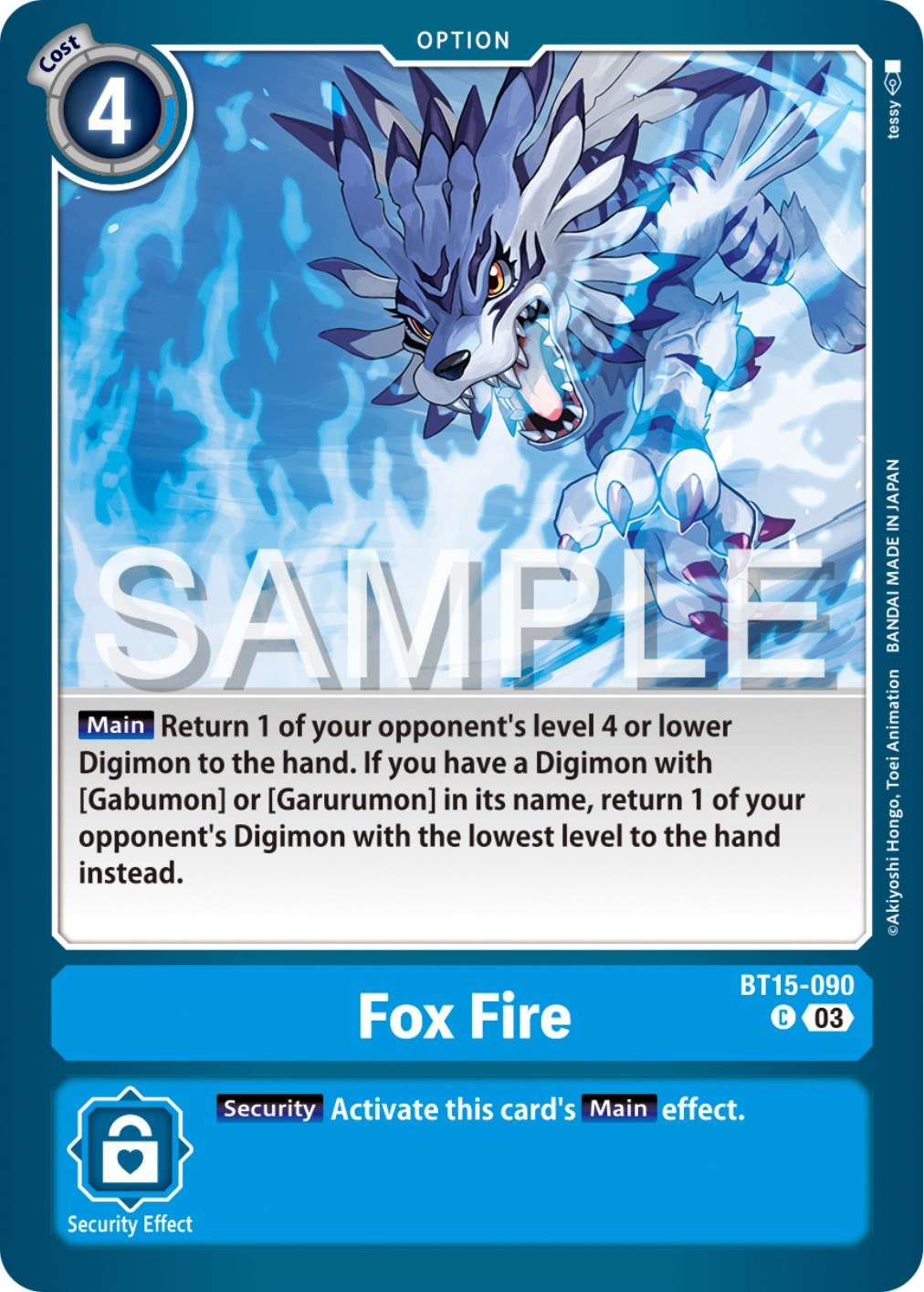 Fox Fire [BT15-090] [Exceed Apocalypse] | Devastation Store