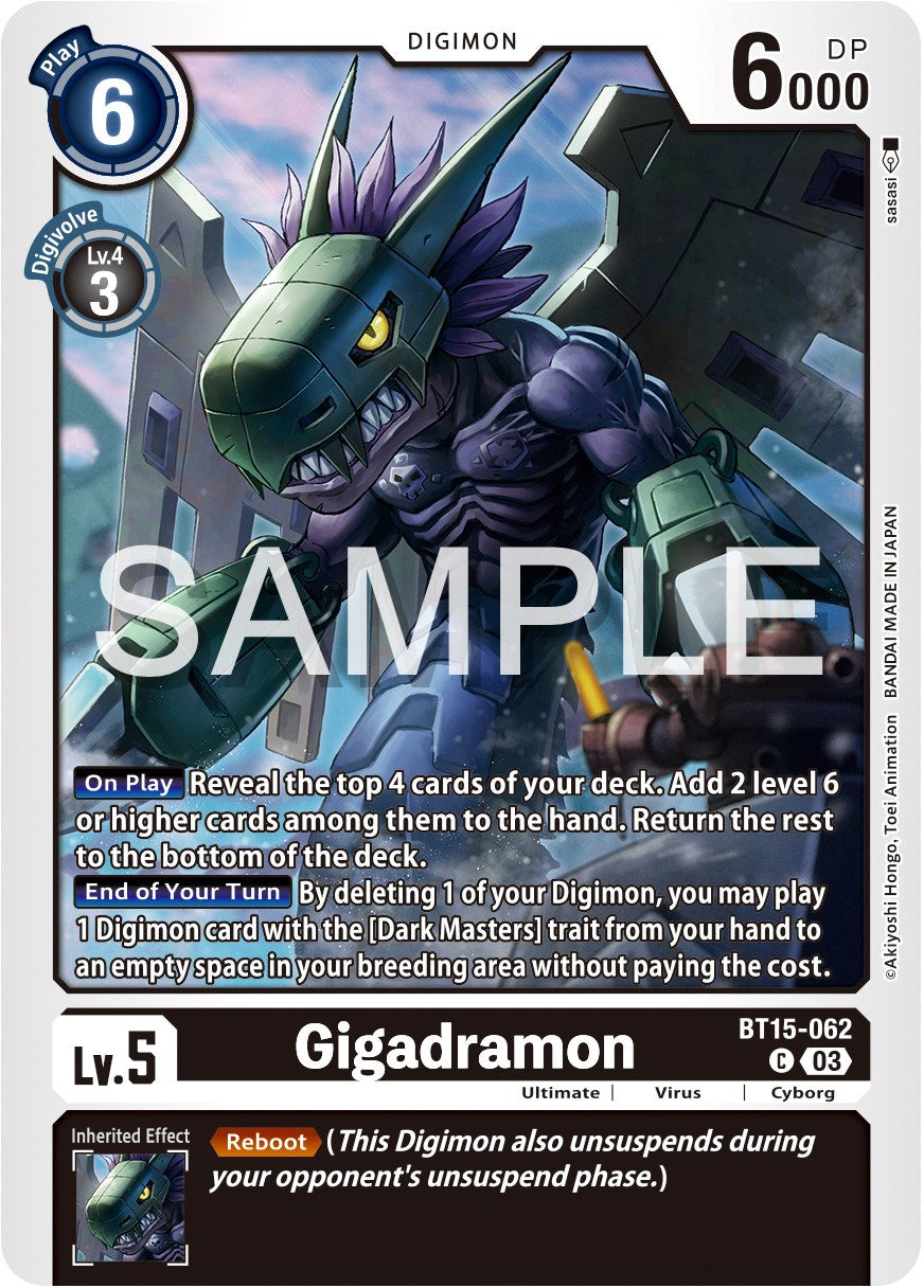 Gigadramon [BT15-062] [Exceed Apocalypse] | Devastation Store