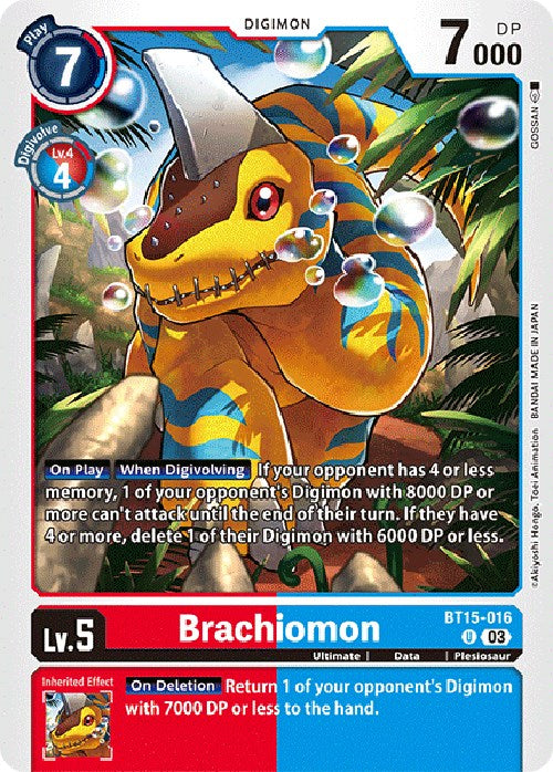 Brachiomon [BT15-016] [Exceed Apocalypse] | Devastation Store