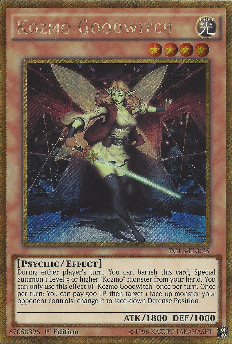 Kozmo Goodwitch [PGL3-EN025] Gold Secret Rare | Devastation Store