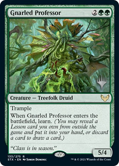 Gnarled Professor (Promo Pack) [Strixhaven: School of Mages Promos] | Devastation Store