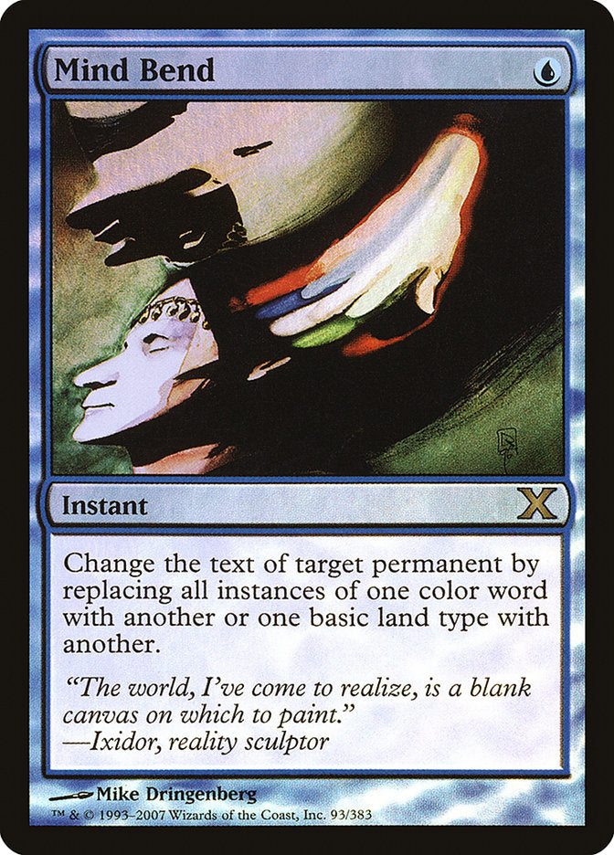 Mind Bend (Premium Foil) [Tenth Edition] | Devastation Store