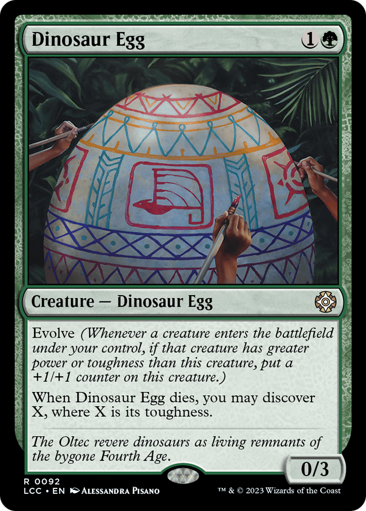 Dinosaur Egg [The Lost Caverns of Ixalan Commander] | Devastation Store