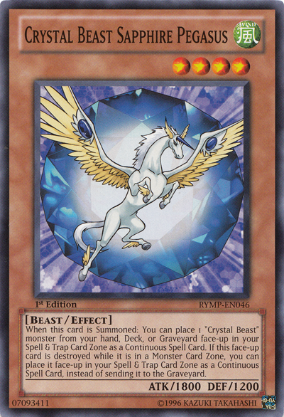 Crystal Beast Sapphire Pegasus [RYMP-EN046] Common | Devastation Store