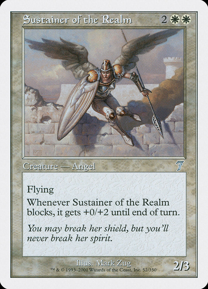 Sustainer of the Realm [Seventh Edition] | Devastation Store