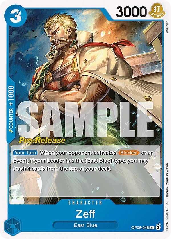 Zeff [Wings of the Captain Pre-Release Cards] | Devastation Store