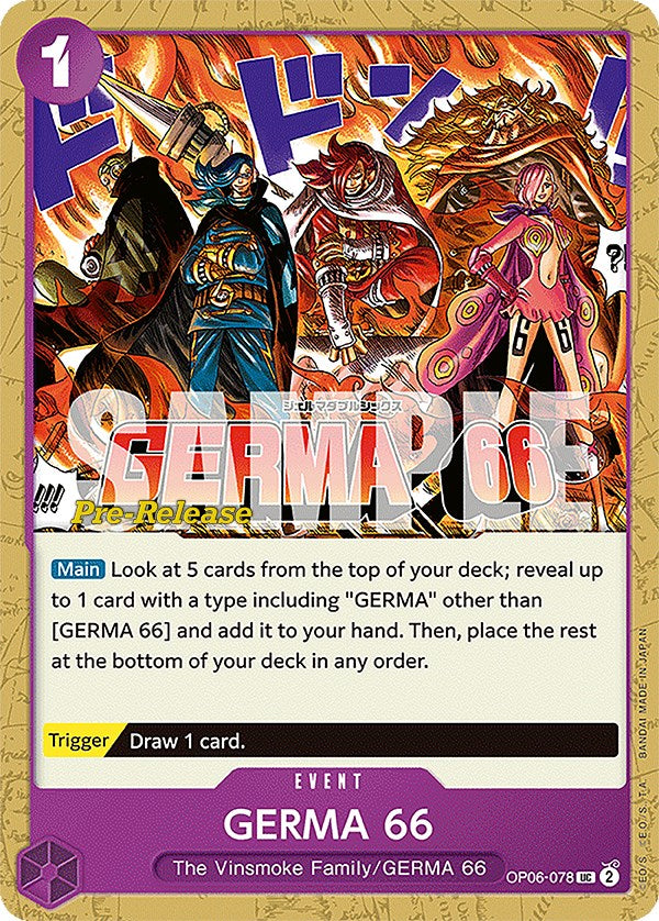 GERMA 66 [Wings of the Captain Pre-Release Cards] | Devastation Store