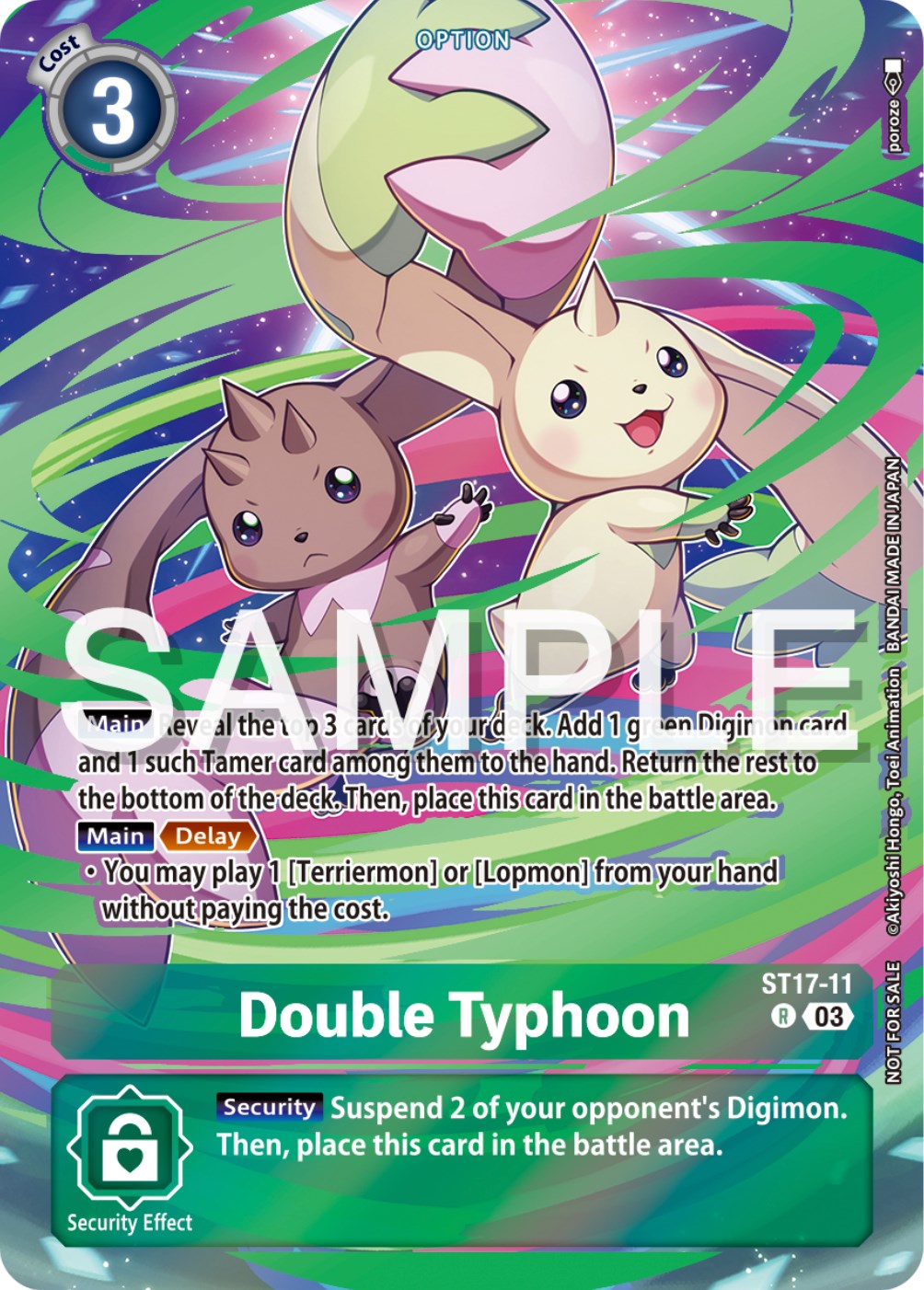 Double Typhoon [ST17-11] (Spring Break Event 2024) [Starter Deck: Double Typhoon Advanced Deck Set Promos] | Devastation Store
