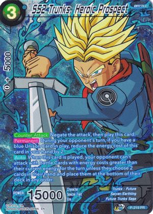 SS2 Trunks, Heroic Prospect (P-219) [Collector's Selection Vol. 2] | Devastation Store