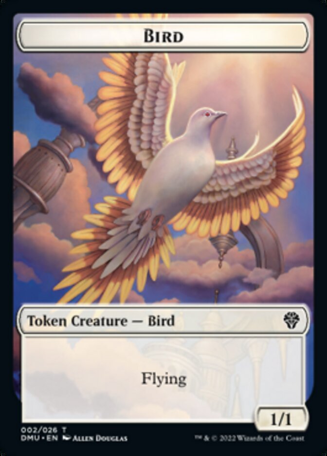 Bird (002) // Beast Double-sided Token [Dominaria United Tokens] | Devastation Store