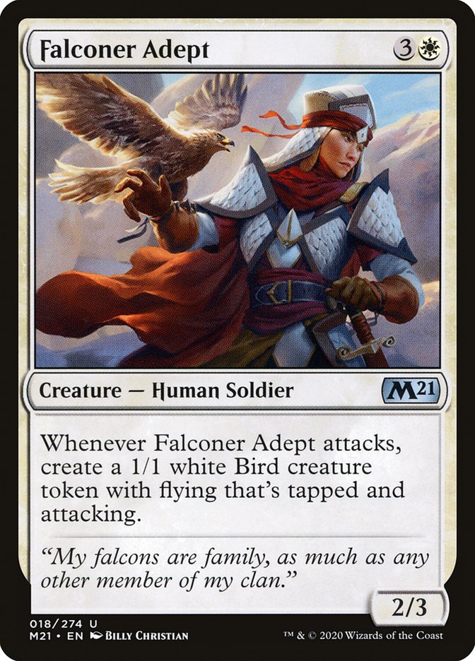 Falconer Adept [Core Set 2021] | Devastation Store