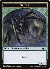Spider // Spirit Double-Sided Token [Modern Horizons Tokens] | Devastation Store