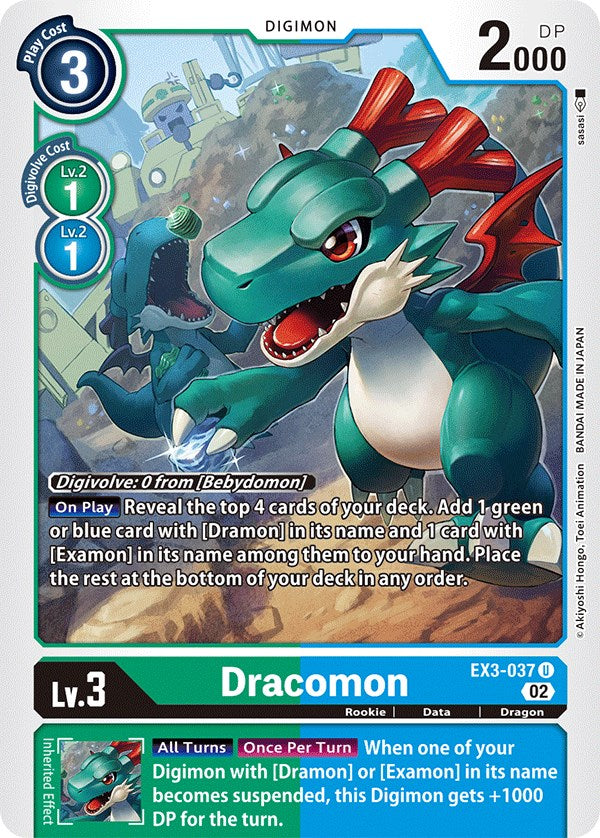 Dracomon [EX3-037] [Draconic Roar] | Devastation Store