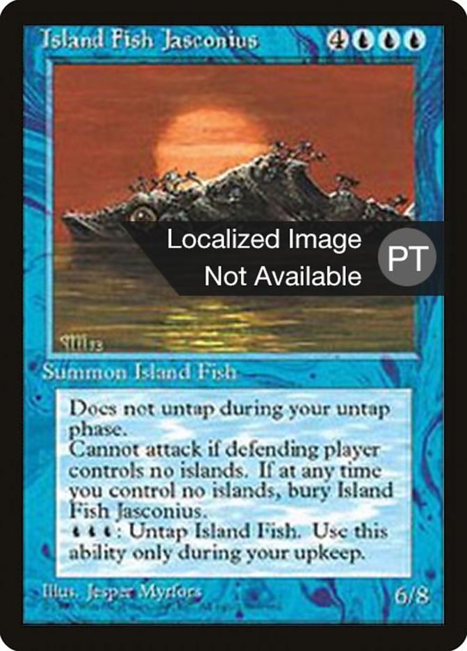 Island Fish Jasconius [Fourth Edition (Foreign Black Border)] | Devastation Store